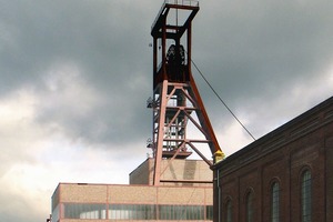  Welt(bau)kulturerbe auf Zollverein (das Partyzelt ist temporär) 