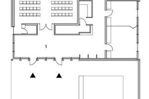  Grundriss Erdgeschoss, M 1 : 333 1/3 