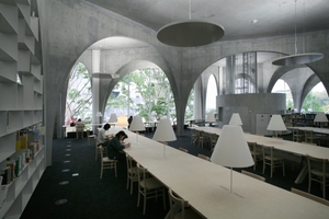 Tama Art University Library (Hachiōji campus), 2004—2007, Hachioji-shi, Tokyo, Japan
 