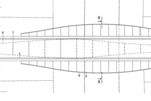  Grundriss Draufsicht, M 1 : 175 