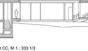  Schnitt CC, M 1 : 333 1/3 