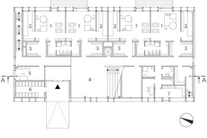  Grundriss Erdgeschoss, M 1 : 500 