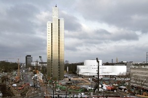  Kontrovers die Architekten, stimmig das Ensemble: Das Dreischeibenhaus und das Schauspiel von Bernhard Pfau 