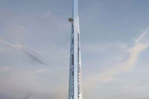  In der 157. Etage ist die höchste Aussichtsplattform der Welt geplant 