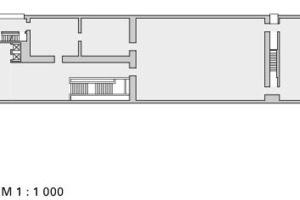  Obergeschoss, M 1 : 1 000 