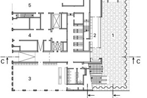  Grundriss Level 0, M 1 : 750 