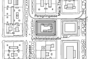  Lageplan, M 1 : 4 500 