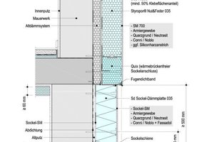  Anschlussdetail im Fensterbereich 