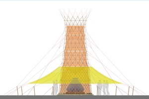  Gewinner Kategorie Applied innovations: Warka Water/ETH, Architektur: Arturo Vittori
Ansicht 
