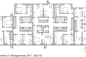  Grundriss 1. OG, M 1 : 333 1/3 