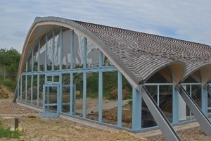  Ausstellungshalle der Ausgrabungsstätte „Steinerne Rinne“ in Bilzingsleben - Trabert + Partner, Geisa 