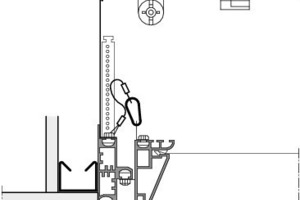  System Detail für großflächige Lichtdeckenin abnehmbarer Ausführung 