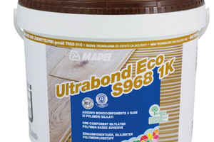  Ultrabond Eco S968 1K von Mapei ist ein Premium-Klebstoff für den Wohnbereich 
