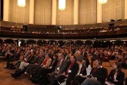  Eröffnungsveranstaltung der 16. Internationalen Passivhaustagung in Hannover 2012 im großen Kuppelsaal das Congress Centrums 