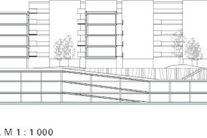  Schnitt AA, M 1 : 1 000 