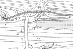  Lageplan, M 1 : 3 500 