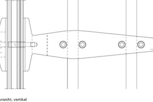  Detail Seilklemme Mittlerer Halt, Ansicht vertikal 