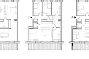  5 von 24 Grundrissvarianten, M 1 : 500  