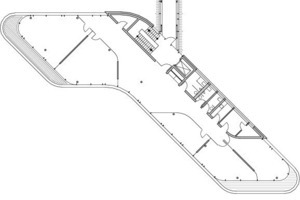  Grundriss 3. OG, M 1 : 450 