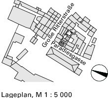  Lageplan, M 1 : 5 000 