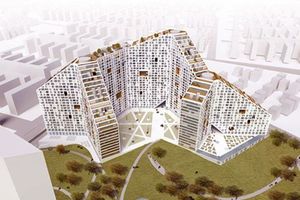  Future Towers, Phase Eins: 115000 m² Wohnen, 8400 m² öffentliche Fläche und 50000 m² Parken 