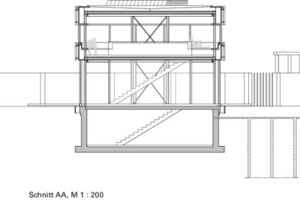  Schnitt AA, M 1 : 200 