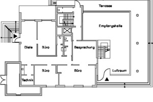  Grundriss EG, M 1 : 333 1/3 