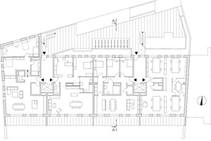  Grundriss Erdgeschoss, M 1 : 333 1/3 