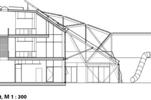  Schnitt, M 1 : 300 