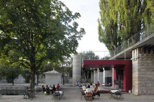  Pavillon im Lendhafen Klagenfurt; Hanno Kautz mit murero_bresciano architekten 