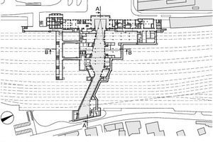  Grundriss Ebene Passage, M 1 : 3 500 