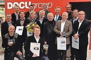  Gewinner bei der Preisverleihung 