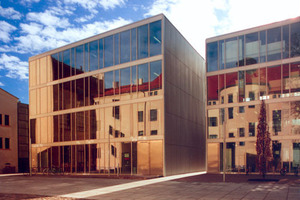  Glaskuben der Fakultät Architektur der Bauhaus-Universität Weimar 
 