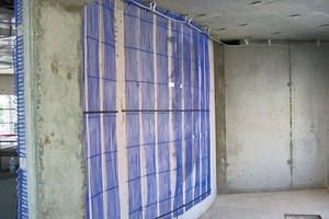  Kapillarrohrsysteme wurden im Wand- und Deckenbereich überall dort eingesetzt, wo es auf ein optimales Raumklima ankommt 