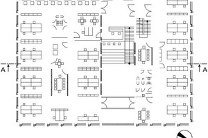  Grundriss Erdgeschoss, M 1 : 500 