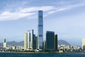  Das International Commerce Center (ICC) ist mit 484 Metern und 118 Stockwerken das vierthöchste Gebäude weltweit 