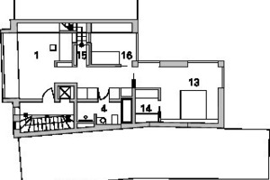  Grundriss 2. Obergeschoss, M 1 : 333 1/3 