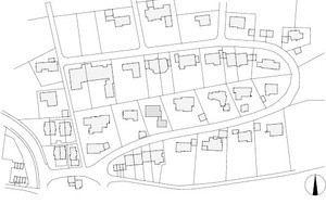  Lageplan, M 1: 3500 