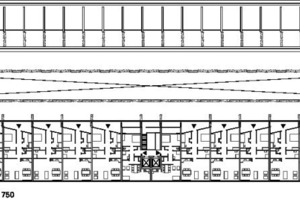  Grundriss Regelgeschoss, M 1 : 750 