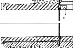  Detail Betonanbau Eingang, M 1 : 33 1/3 