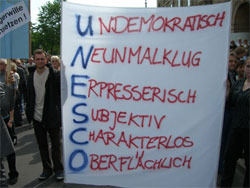  Die Dresdner und die Unesco, ganz offensichtich in einem gestörten Verhältnis 