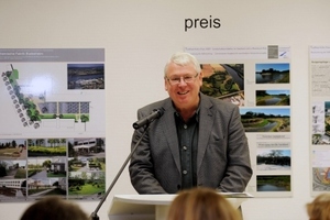  Landschaftsarchitekt bdla Hermann-Josef Ehrenberg begrüßte die Gäste als Vertreter des Vorstandes der Architektenkammer Rheinland-Pfalz 