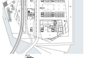  Grundriss Erdgeschoss, M 1 : 750 