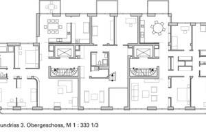  Grundriss 3. OG, M 1 : 333 1/3 