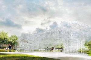  Serpentine Gallery Pavilion 2013, Architekt: Sou Fujimoto 