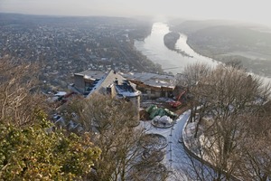  Abrissarbeiten auf dem Drachenfelsplatteau 