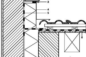  Anschlussdetail Nachbargiebel, M 1 : 10 