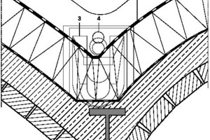  Detail Gewölbekonstruktion, M 1 : 17,5 