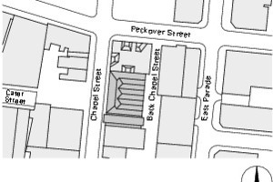  Lageplan, M 1 : 2 500 