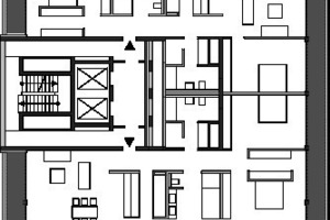  Grundriss 2-Spänner, M 1 : 400 